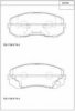 ASIMCO KD4738 Brake Pad Set, disc brake